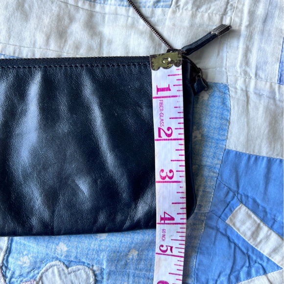 Silence & Noise Urban Outfitters Black Leather Suede Mini Crossbody Bag - Picture 13 of 14